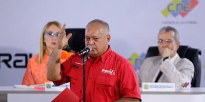 Diosdado Cabello arremete contra canciller Luis Gilberto Murillo