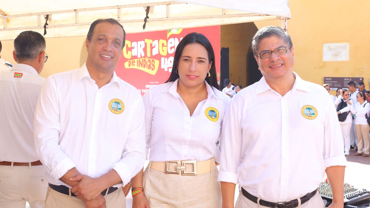 Rafael Morales, Adriana De la cruz y José Carlos Puello.