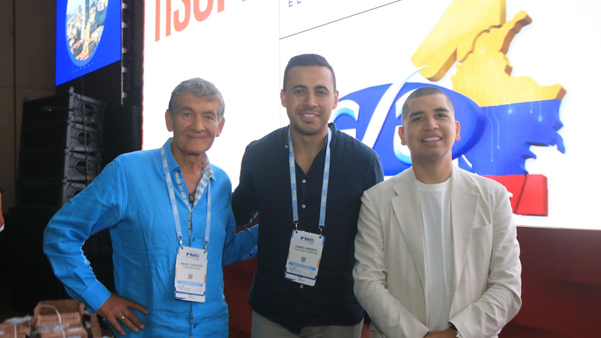 Ángel Custodio Cabrera, Daniel Pedroza y Jonathan Malagón.