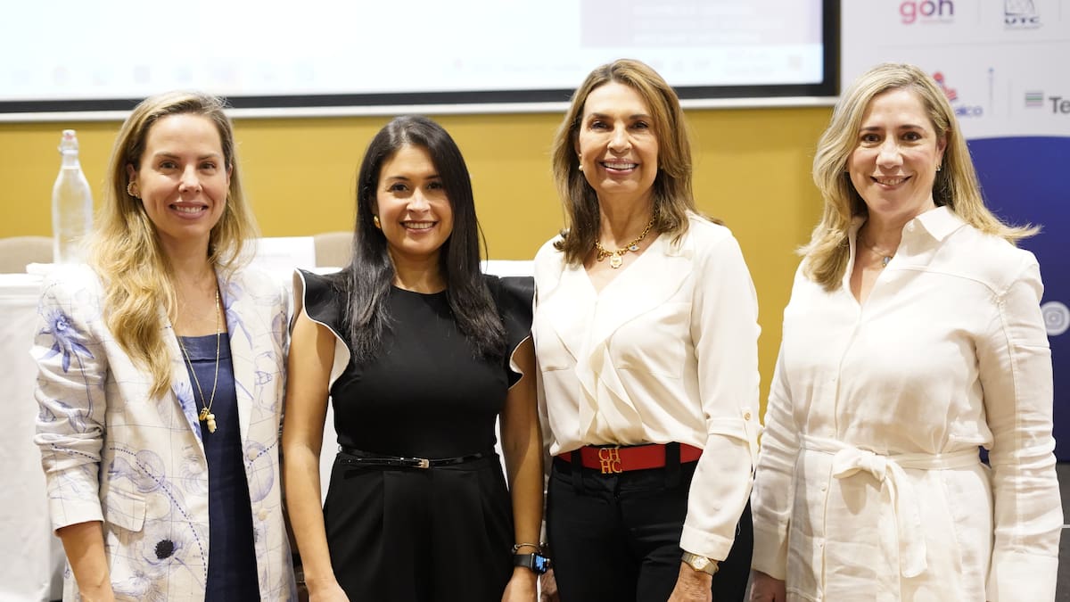 Diana Rodríguez, Karen Visbal, Margarita de los Ríos y María Alejandra Gallardo.