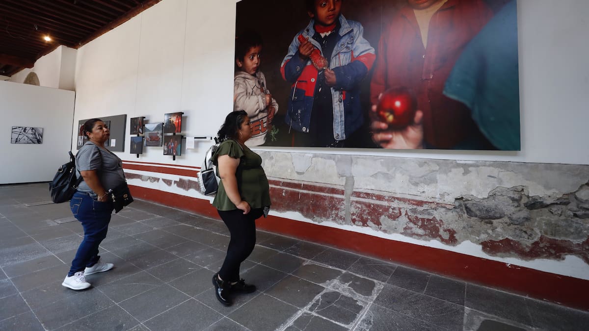 El conflicto en Palestina, la salud mental y la migración son algunos de los temas destacados en los proyectos presentados este jueves en el World Press Photo. //Foto: EFE