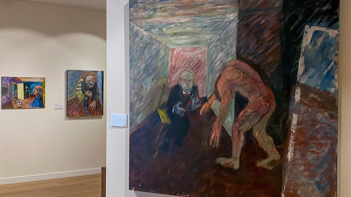 El Museo de la Mente, situado en el corazón del primer hospital de salud mental del Reino Unido, exhibe el arte de pacientes y profesionales como terapia. //Foto: EFE