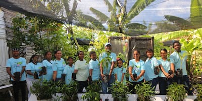 Los guardabosques de Olaya que quieren reforestar la ciénaga de La Virgen