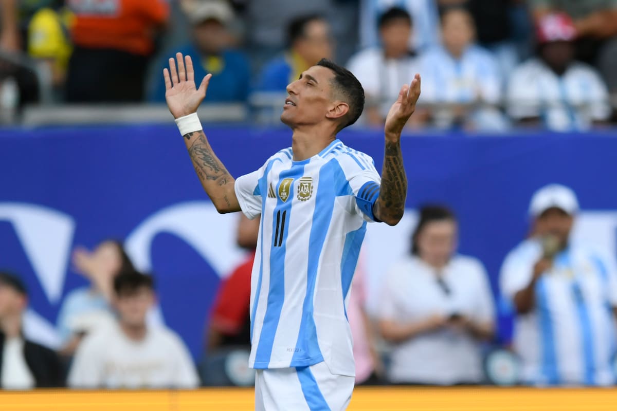 Di María le da la victoria a Argentina 