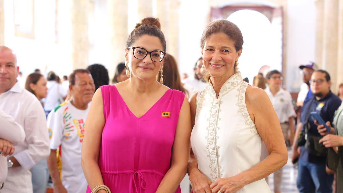 Mónica Fadul y Claudia Fadul.