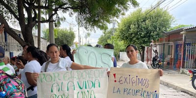 Preocupación en Colegio Juan José Nieto: olor a gas genera protestas