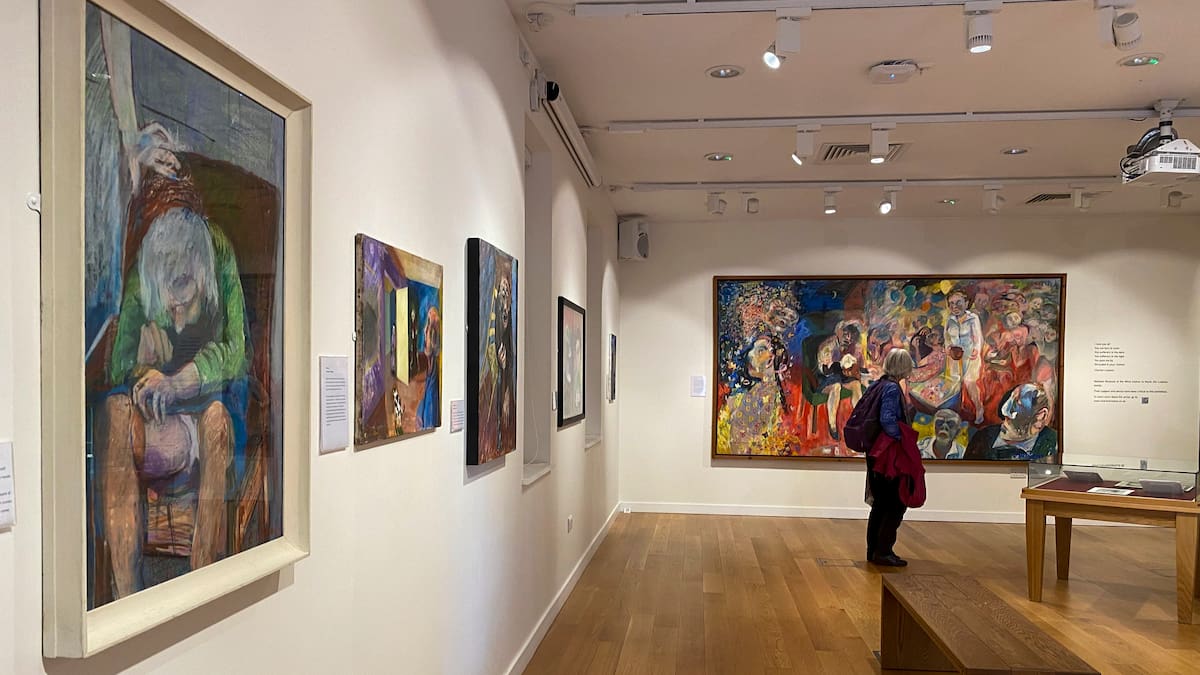 El Museo de la Mente, situado en el corazón del primer hospital de salud mental del Reino Unido, exhibe el arte de pacientes y profesionales como terapia. //Foto: EFE