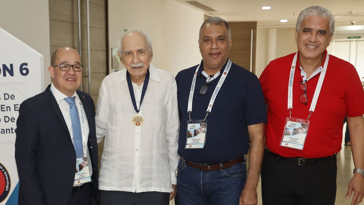 Orlando Flórez, Jaime Barrios Amaya, Nelson Taborda Ferrero y Rafael Padrón.