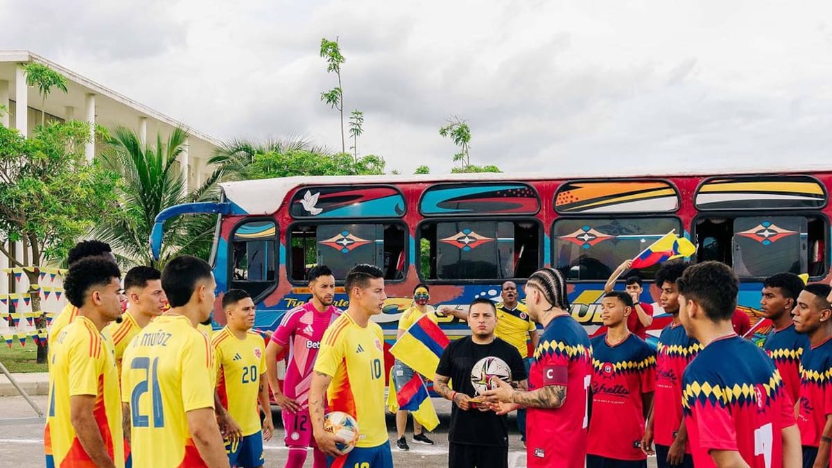 Ryan Castro lanzó una canción junto a las voces de Luis Díaz y Juan Fernando Quintero quienes jugaran la Copa América de Estados Unidos. //Foto: IG @ryancastrro