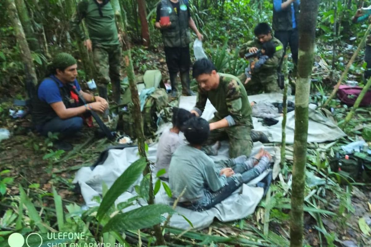 Bajo custodia del ICBF: así están los niños rescatados de la selva hace un año