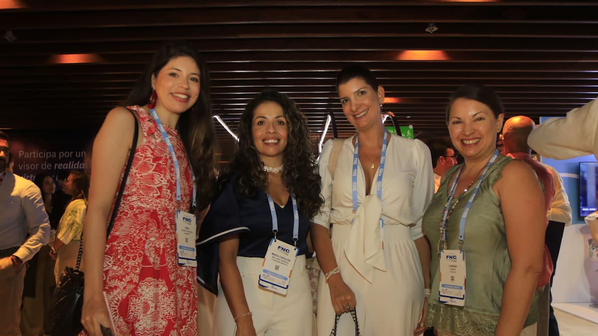 Sara Sierra, Carolina Molano, Carolina Vélez y Lorena Ramis.