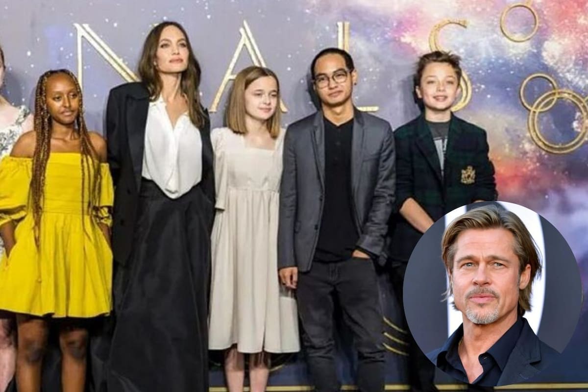 Los hijos de Brad Pitt se niegan a usar el apellido de su padre  