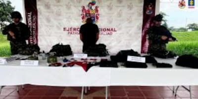 A prisión hombre por presuntamente transportar artefactos explosivos del Eln