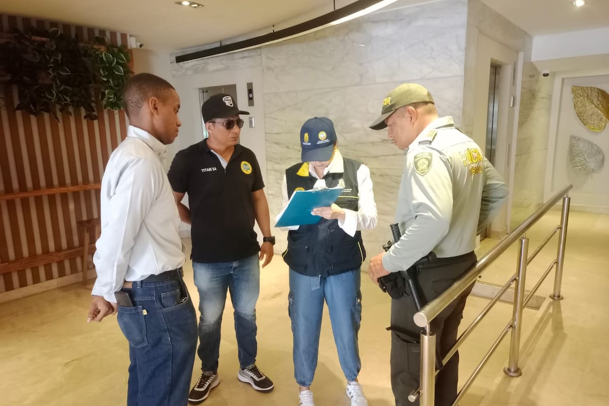 Distrito realiza control y vigilancia en hoteles de Bocagrande y Castillogrande