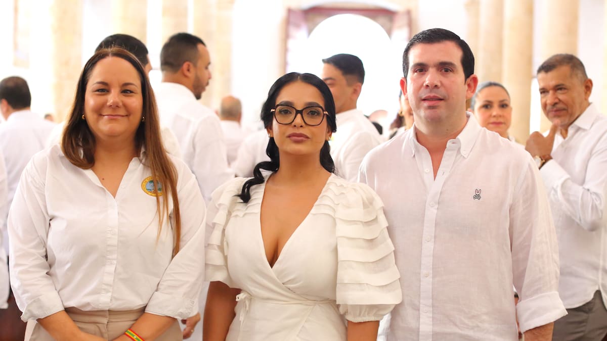 María Camila Salas, Ángela Cubides y Farid Nassar.