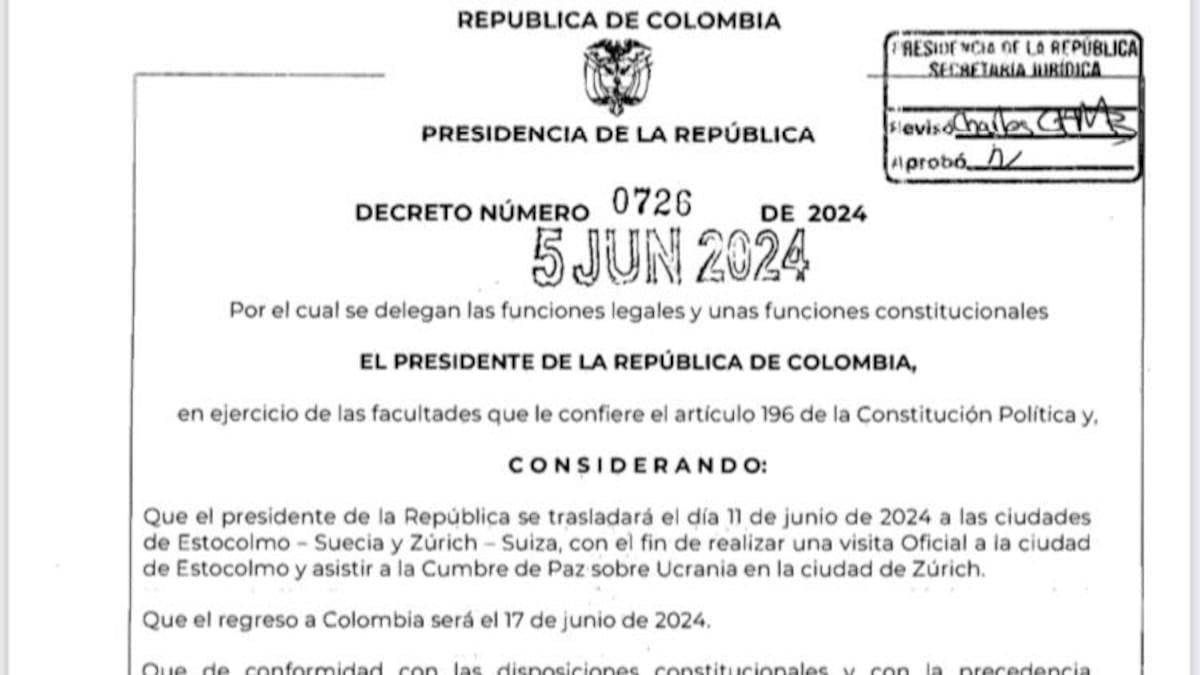 DECRETO FUNCIONES PRESIDENCIALES A MINISTRO DE HACIENDA