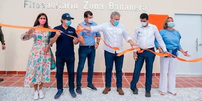 Presidente Duque entregó laboratorio para la Zona Bananera en Magdalena