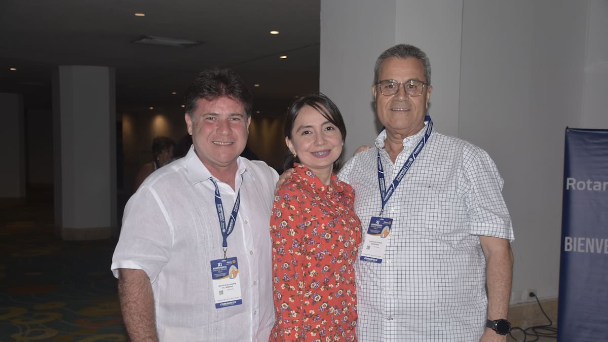 Michele Schiappa, Gloria Umaña y Gustavo Durán.