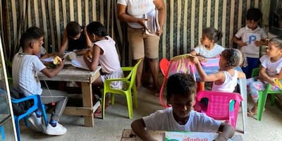 La profe María Tereza fomenta la integración desde su aula en Arroz Barato