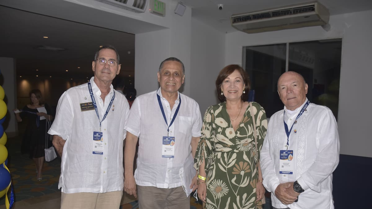 Germán Pardo, Garcilaso de la Vega, Dora Marrugo y Gustavo Zea.