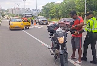 10 accidentes en Barranquilla y su área metropolitana en el puente festivo
